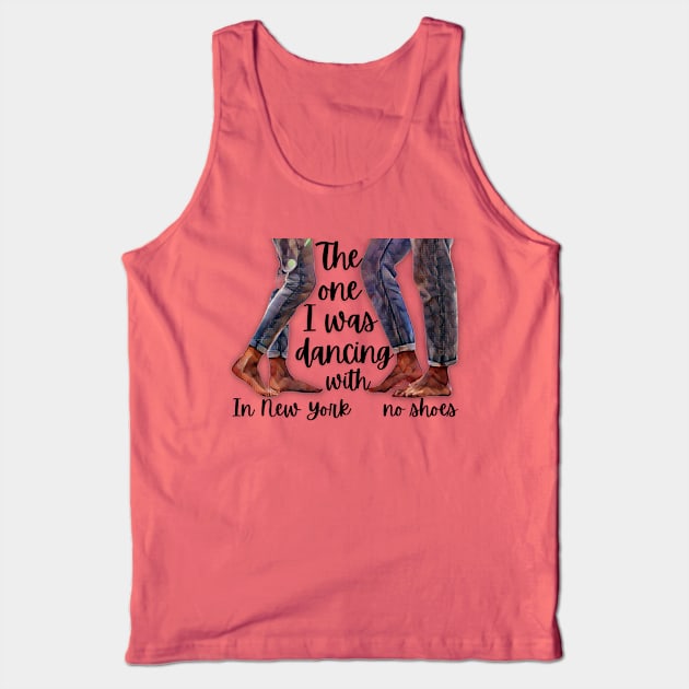 Taylor Swift Maroon lyrics Tank Top by Wiferoni & cheese